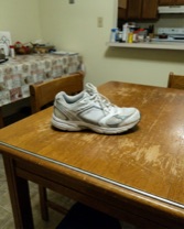 The original photo — sneakers.